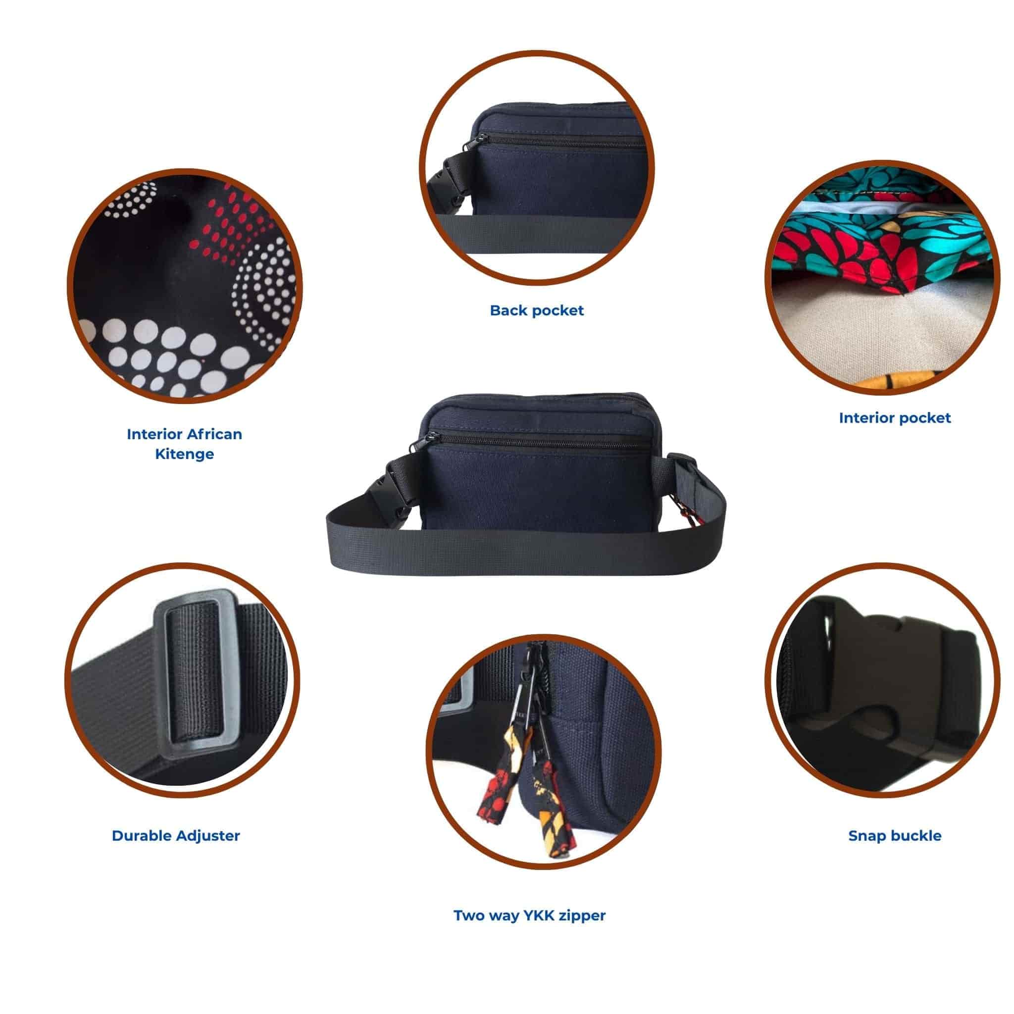 Canvas Crossbody Belt Bag Pouch, The Everywhere Belt Bag Fanny Packs La Vie Bien Canvas Crossbody Belt Bag Pouch, The Everywhere Belt Bag