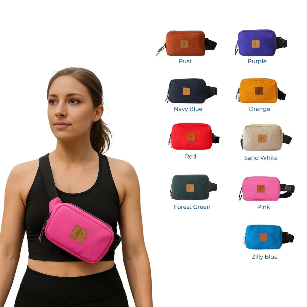 Canvas Crossbody Belt Bag Pouch, The Everywhere Belt Bag Fanny Packs La Vie Bien Canvas Crossbody Belt Bag Pouch, The Everywhere Belt Bag