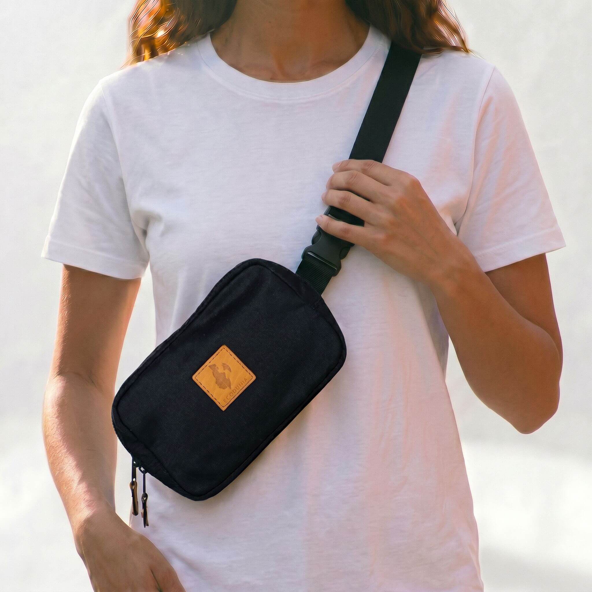 Canvas Crossbody Belt Bag Pouch, The Everywhere Belt Bag Fanny Packs La Vie Bien Canvas Crossbody Belt Bag Pouch, The Everywhere Belt Bag