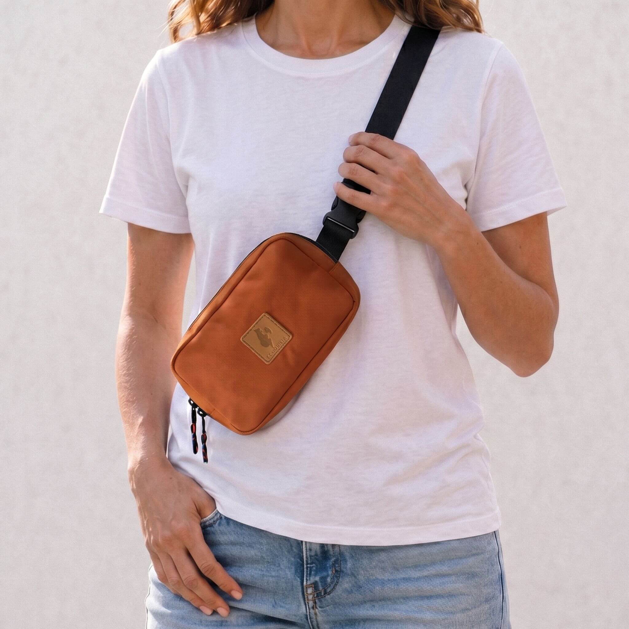 Canvas Crossbody Belt Bag Pouch, The Everywhere Belt Bag Fanny Packs La Vie Bien Canvas Crossbody Belt Bag Pouch, The Everywhere Belt Bag