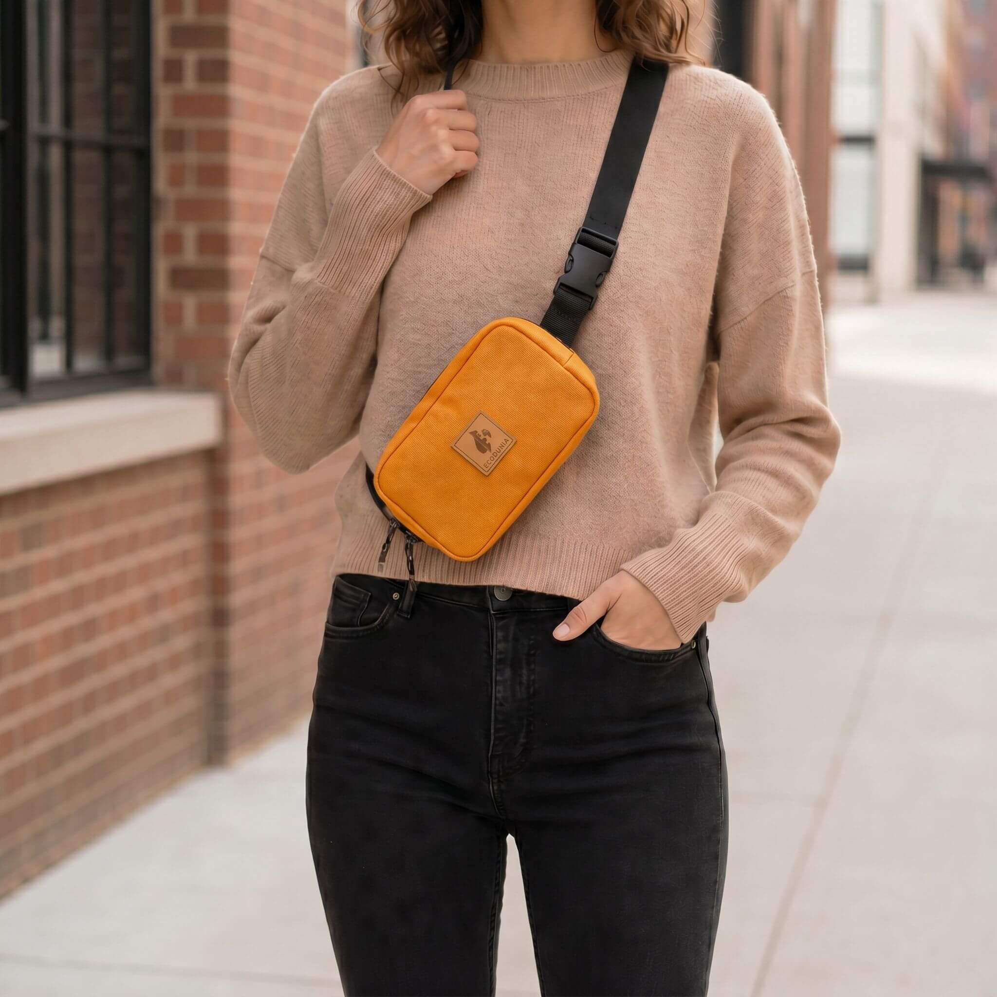 Canvas Crossbody Belt Bag Pouch, The Everywhere Belt Bag Fanny Packs La Vie Bien Canvas Crossbody Belt Bag Pouch, The Everywhere Belt Bag