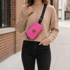 Canvas Crossbody Belt Bag Pouch, The Everywhere Belt Bag Fanny Packs La Vie Bien Canvas Crossbody Belt Bag Pouch, The Everywhere Belt Bag