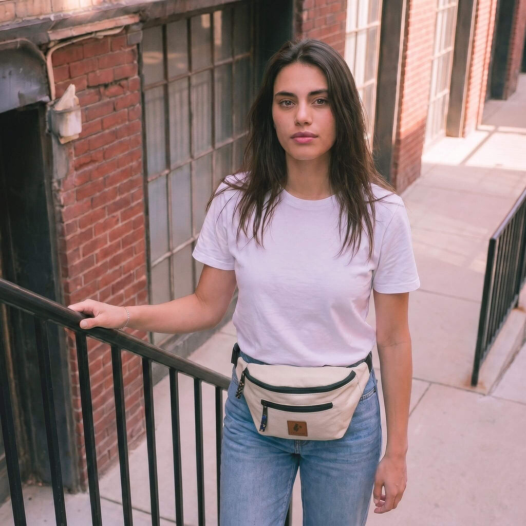 Canvas Crossbody Fanny Pack | Toni Bag Fanny Packs La Vie Bien Canvas Crossbody Fanny Pack | Toni Bag