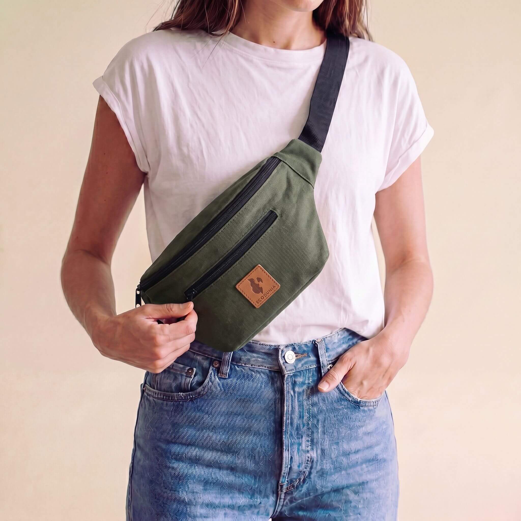 Canvas Crossbody Fanny Pack | Toni Bag Fanny Packs La Vie Bien Canvas Crossbody Fanny Pack | Toni Bag