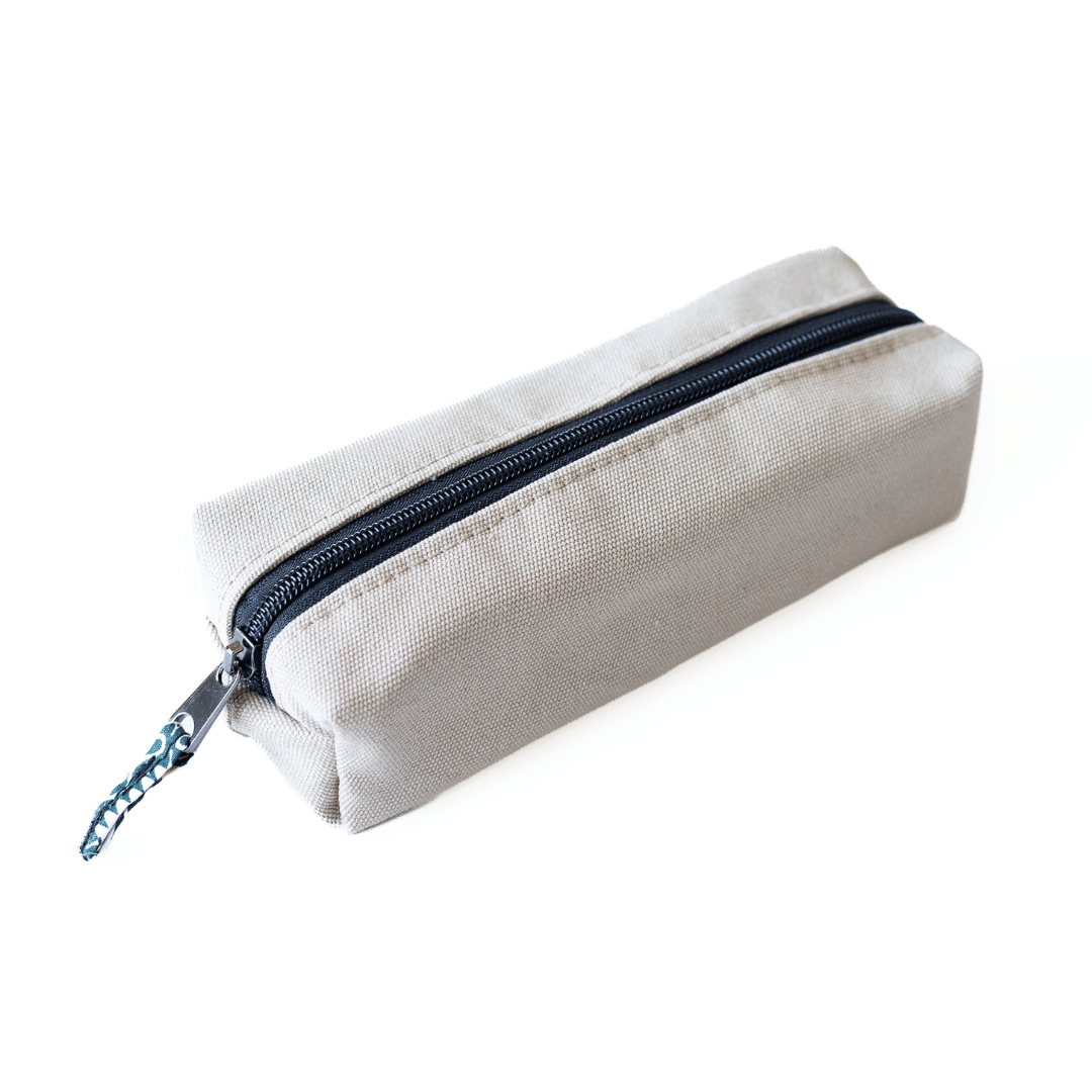 Canvas Pencil Pouch, Zipper Pencil Bag Case Pouches La Vie Bien Canvas Pencil Pouch, Zipper Pencil Bag Case