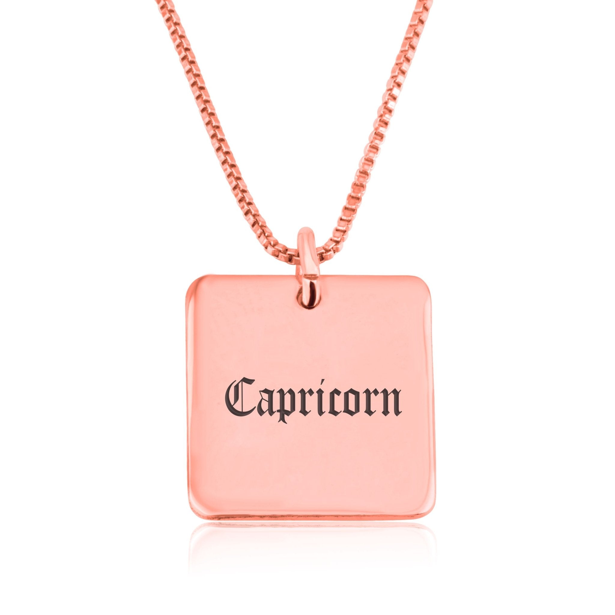 Capricorn Charm Necklace