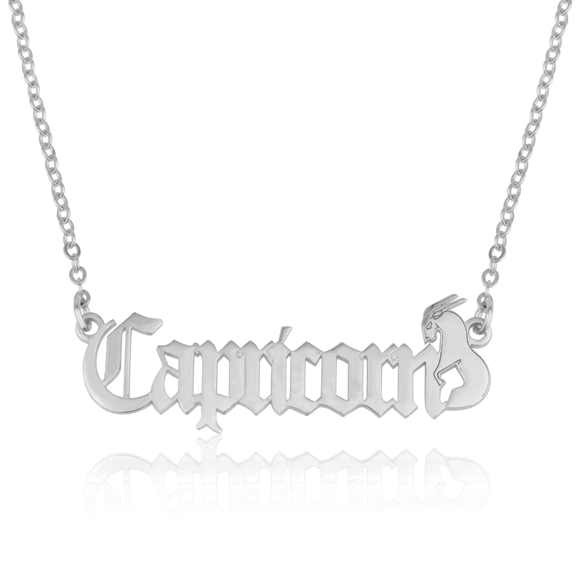 Capricorn Symbol Necklace