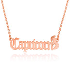 Capricorn Symbol Necklace La Vie Bien Capricorn Symbol Necklace