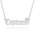 Capricorn Symbol Necklace La Vie Bien Capricorn Symbol Necklace