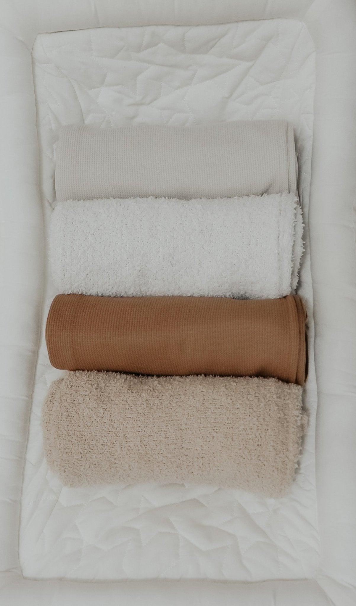 Caramel Waffle Knit Blanket La Vie Bien Caramel Waffle Knit Blanket