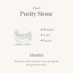 Centered Mindset Lotus Mother of Pearl Necklace