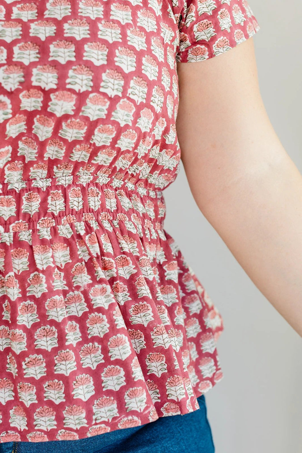 The Judy Top in Crimson Grove by Carla Kiley Collection