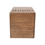 Carmen Carved Recipe Box