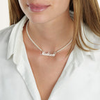 Carrie Full Pearls Name Necklace La Vie Bien Carrie Full Pearls Name Necklace