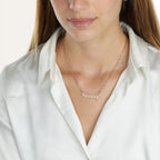 Carrie Paperclip Name Necklace La Vie Bien Carrie Paperclip Name Necklace