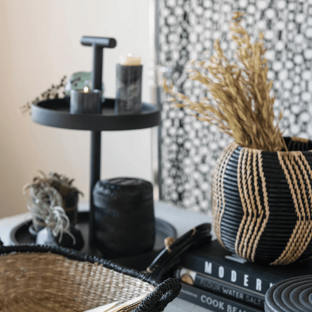 Carved Mango Decorative Wood Storage Box with Lid by White Cliff Studio