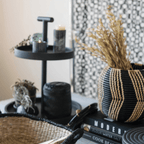 Carved Mango Decorative Wood Storage Box with Lid by White Cliff Studio