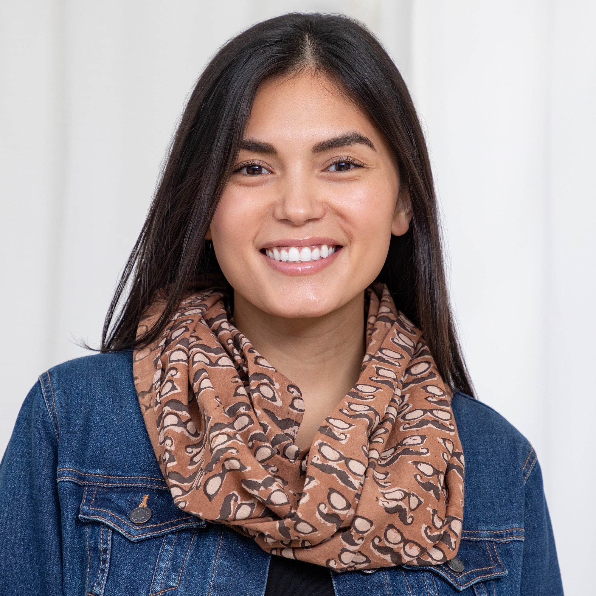 Cascade of Colors Infinity Scarf | Fair Trade Scarves & Bandanas La Vie Bien Cascade of Colors Infinity Scarf | Fair Trade