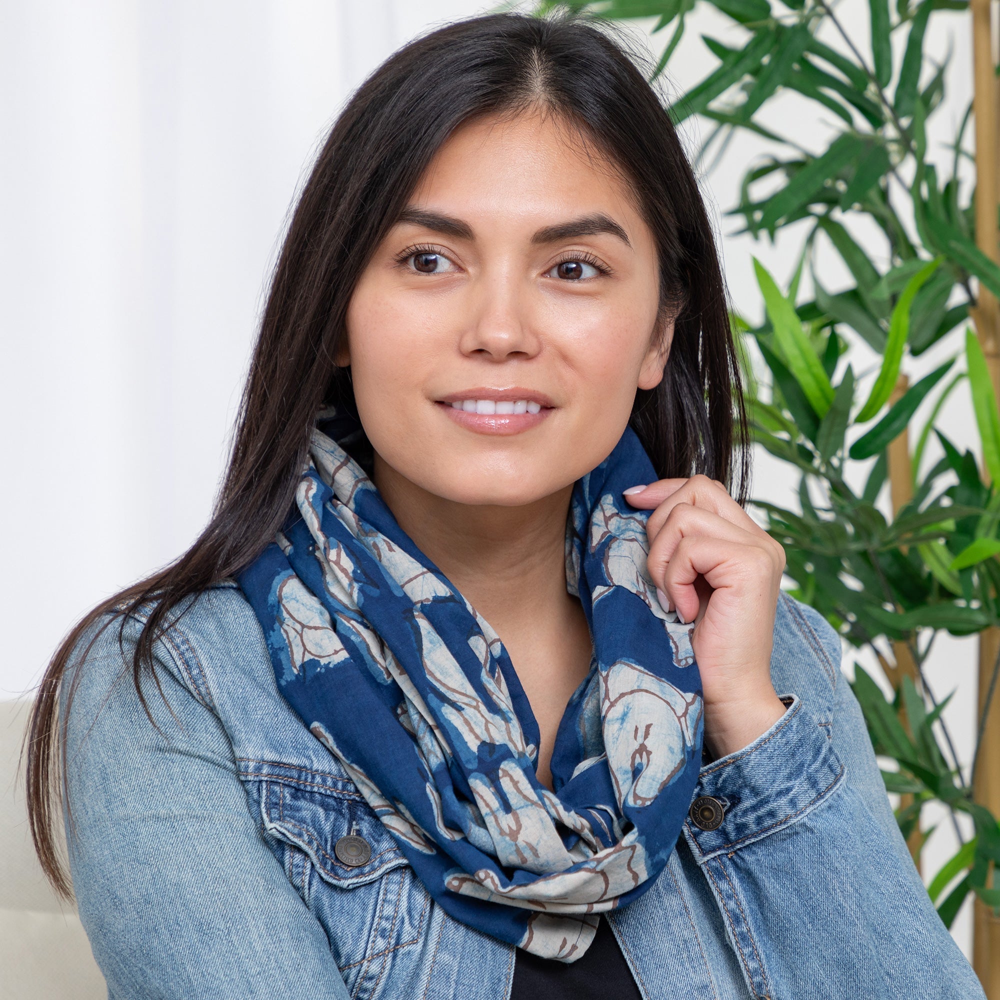 Cascade of Colors Infinity Scarf | Fair Trade Scarves & Bandanas La Vie Bien Cascade of Colors Infinity Scarf | Fair Trade