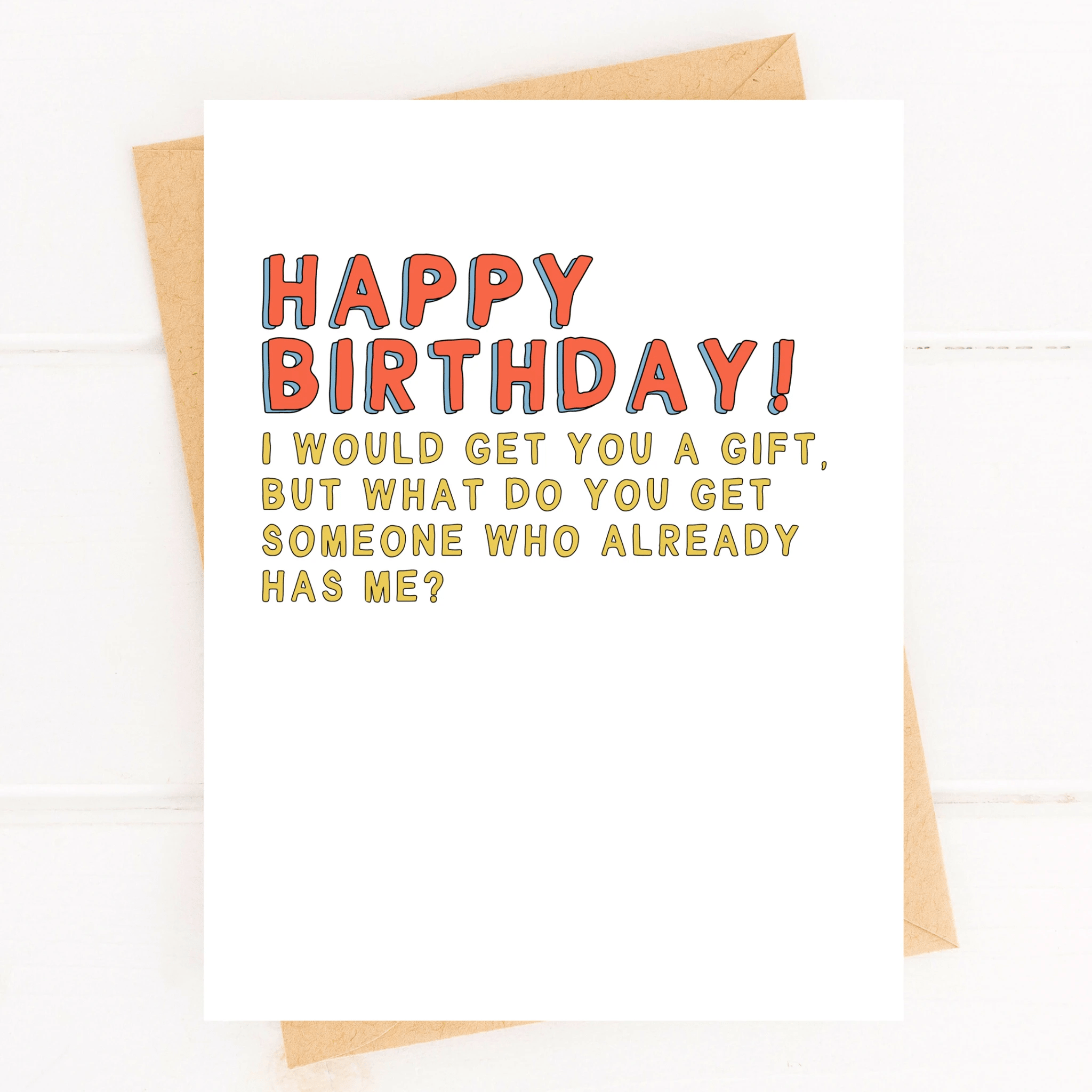 Cat Birthday Card - Pet Parent Greeting Card by Five Dot Post