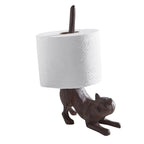 Cat Butt Cast Iron Tissue Holder | 9.5" Tall | Real Cast Iron, Virtually Indestructible by The Bullish Store