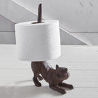 Cat Butt Cast Iron Tissue Holder | 9.5" Tall | Real Cast Iron, Virtually Indestructible by The Bullish Store