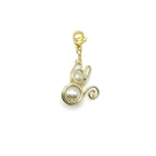 Cat gold charm by Alegria Accessories Inc