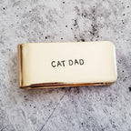 CAT DAD Money Clip For Him La Vie Bien CAT DAD Money Clip