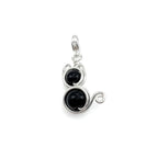Cat silver charm by Alegria Accessories Inc
