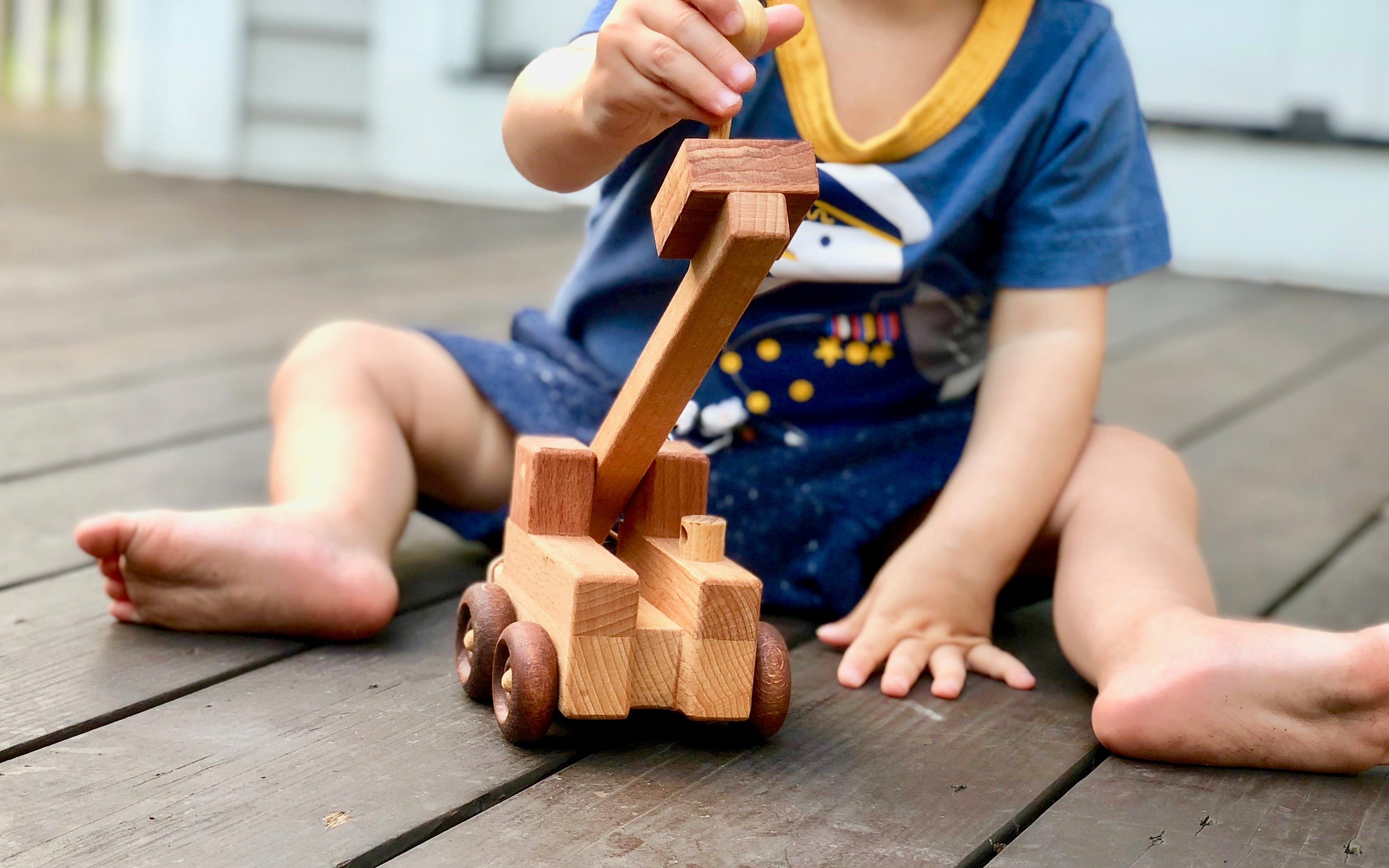 Handcrafted Wooden Catapult Sling Shot Toy