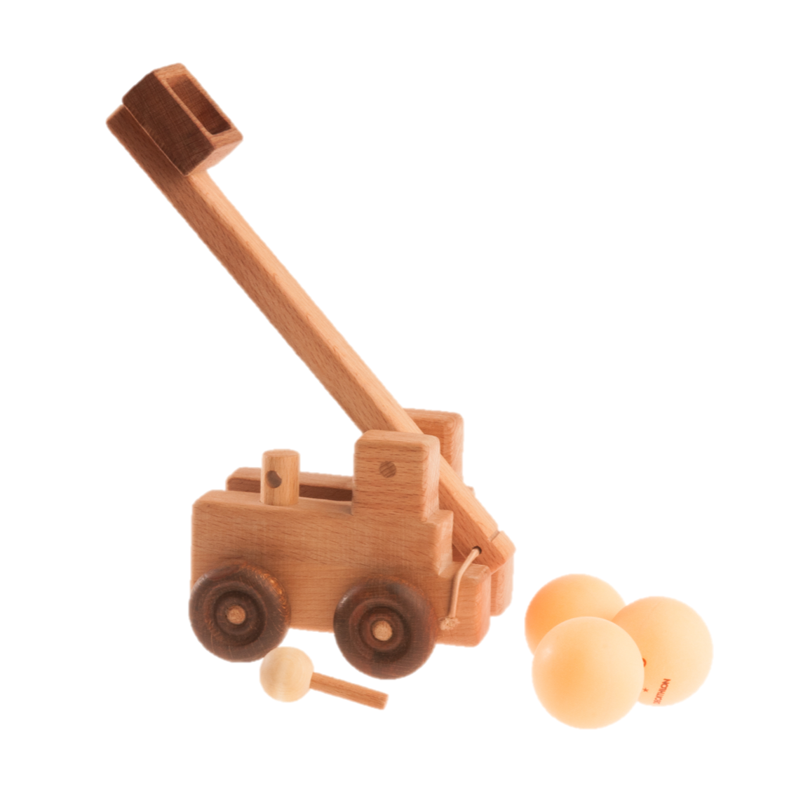 Handcrafted Wooden Catapult Sling Shot Toy