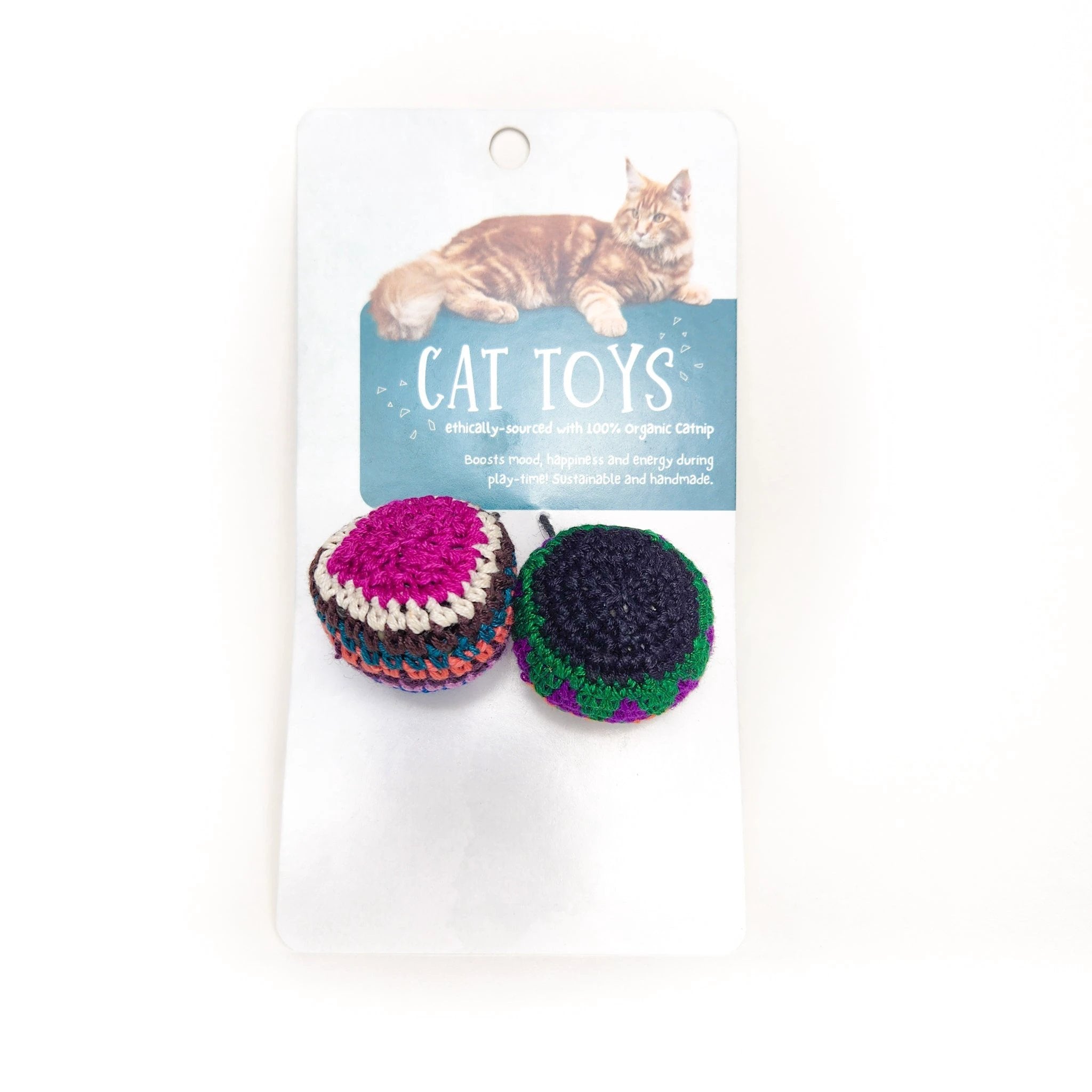 Organic Catnip Hacky Sacks by Upavim Crafts