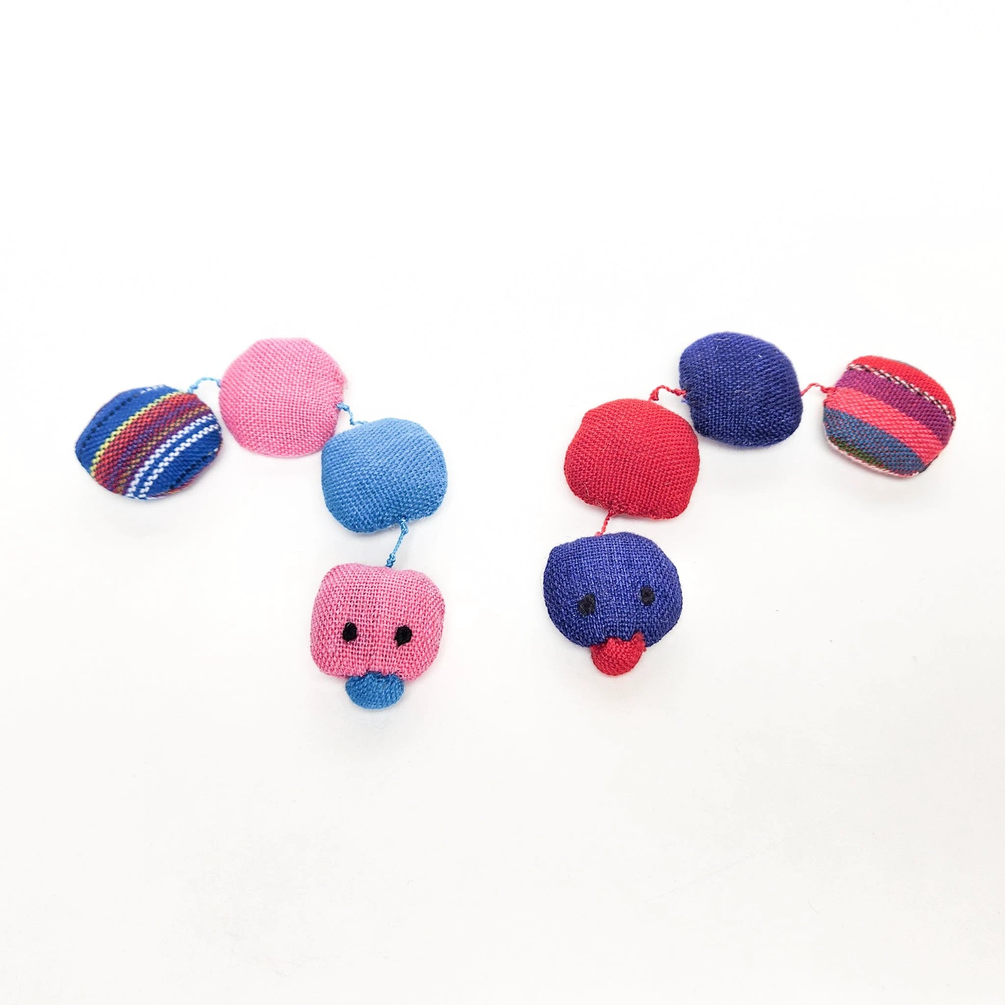 Organic Catnip Caterpillar Cat Toy by Upavim Crafts