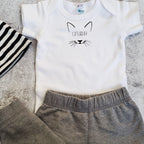 CATURDAY Short Sleeve Baby Bodysuit OR Toddler Tee Kids' Clothes La Vie Bien CATURDAY Short Sleeve Baby Bodysuit OR Toddler Tee