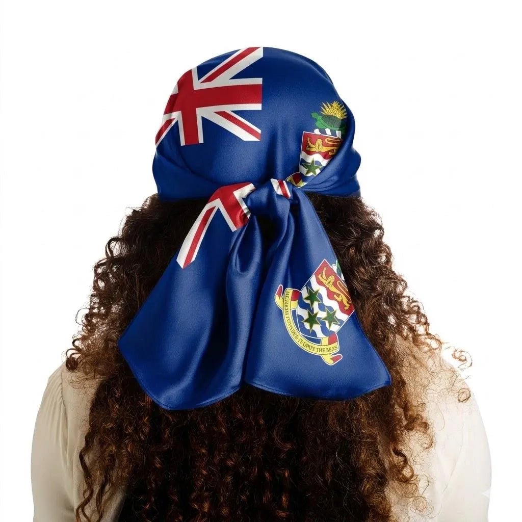 Cayman Islands Bandana All-Over Print Bandana La Vie Bien Cayman Islands Bandana