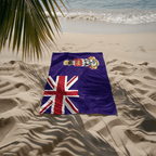 Cayman Islands Flag Beach Towel Beach Towel (Generic Brand) La Vie Bien Cayman Islands Flag Beach Towel