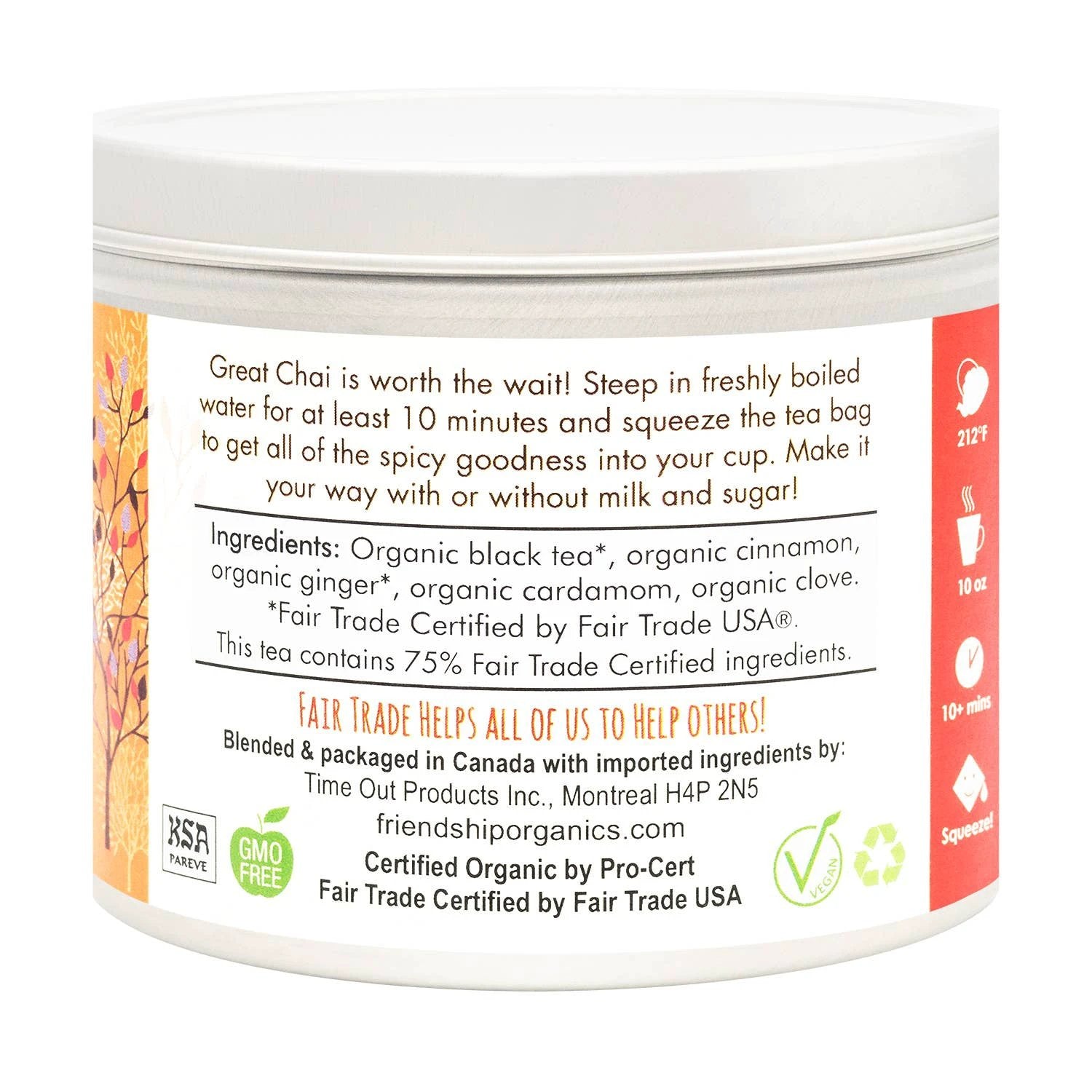 Chai Spice Black Tea by Ethical Trade Co