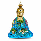 Buddha Glass Christmas Ornament