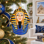 Sphinx of Giza, Egypt Glass Christmas Ornament