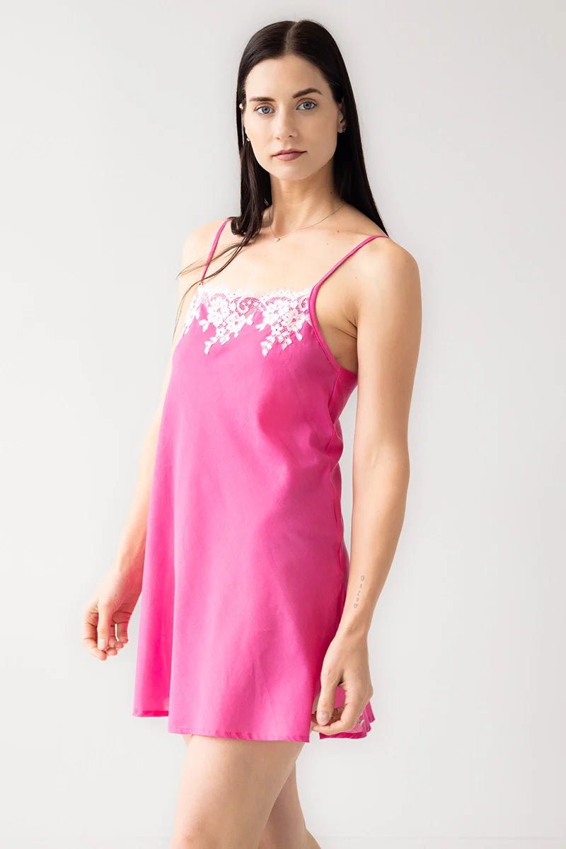 Cecile Cotton Chemise DRESS La Vie Bien Cecile Cotton Chemise