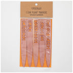 Cedar Plant Markers - Set of 5 Patio & Garden Accessories La Vie Bien Cedar Plant Markers - Set of 5