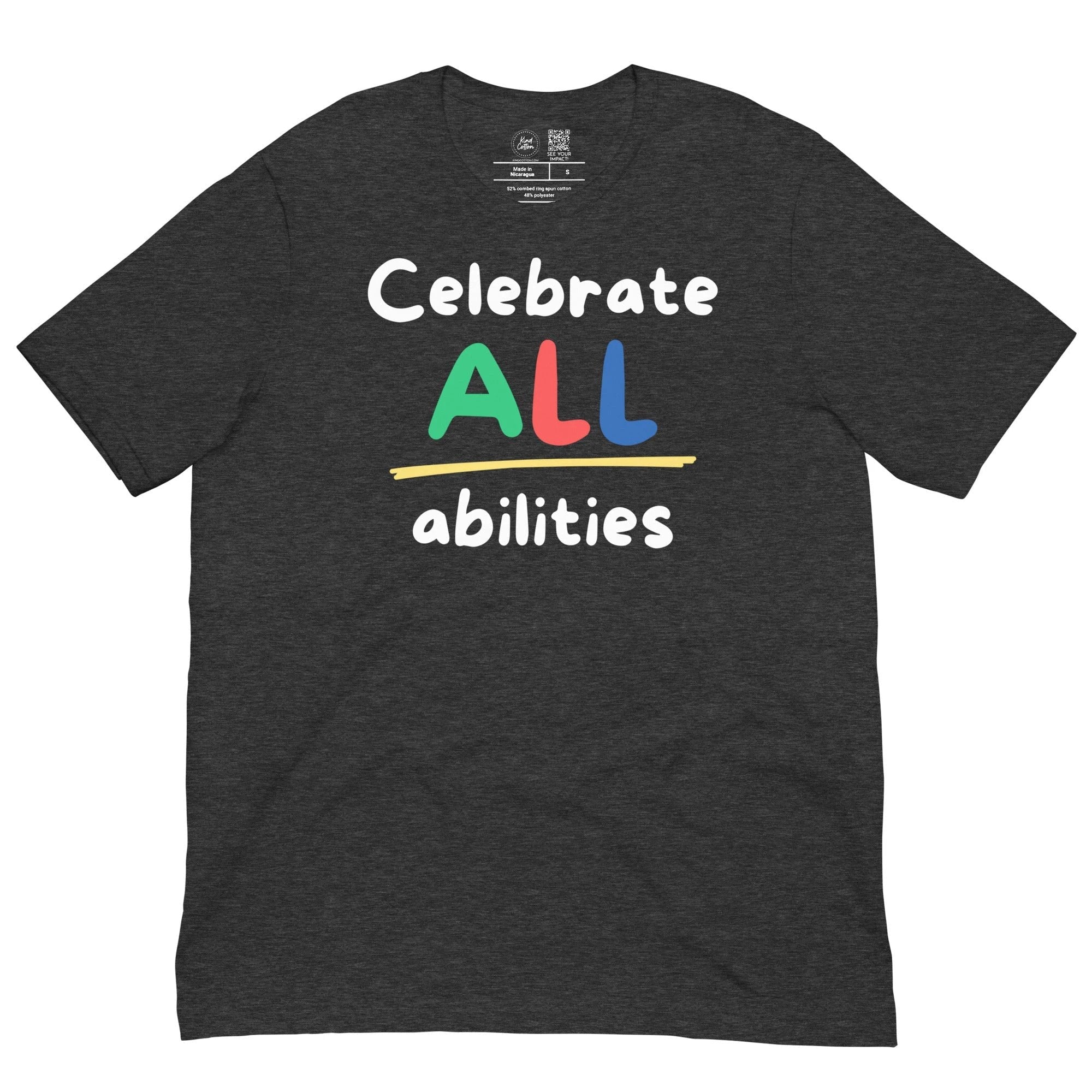 Celebrate All Abilities Classic Tee by Kind Cotton