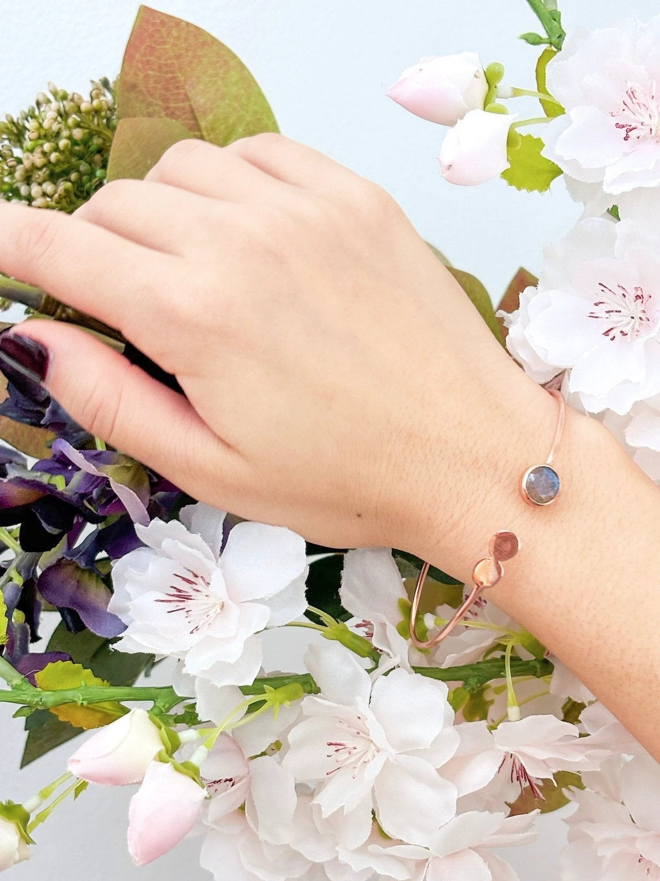 Celestia Cuff Bracelet by Ash & Rose