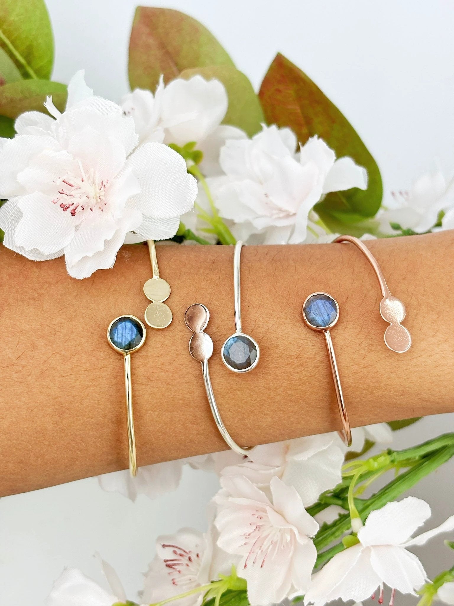 Celestia Cuff Bracelet by Ash & Rose
