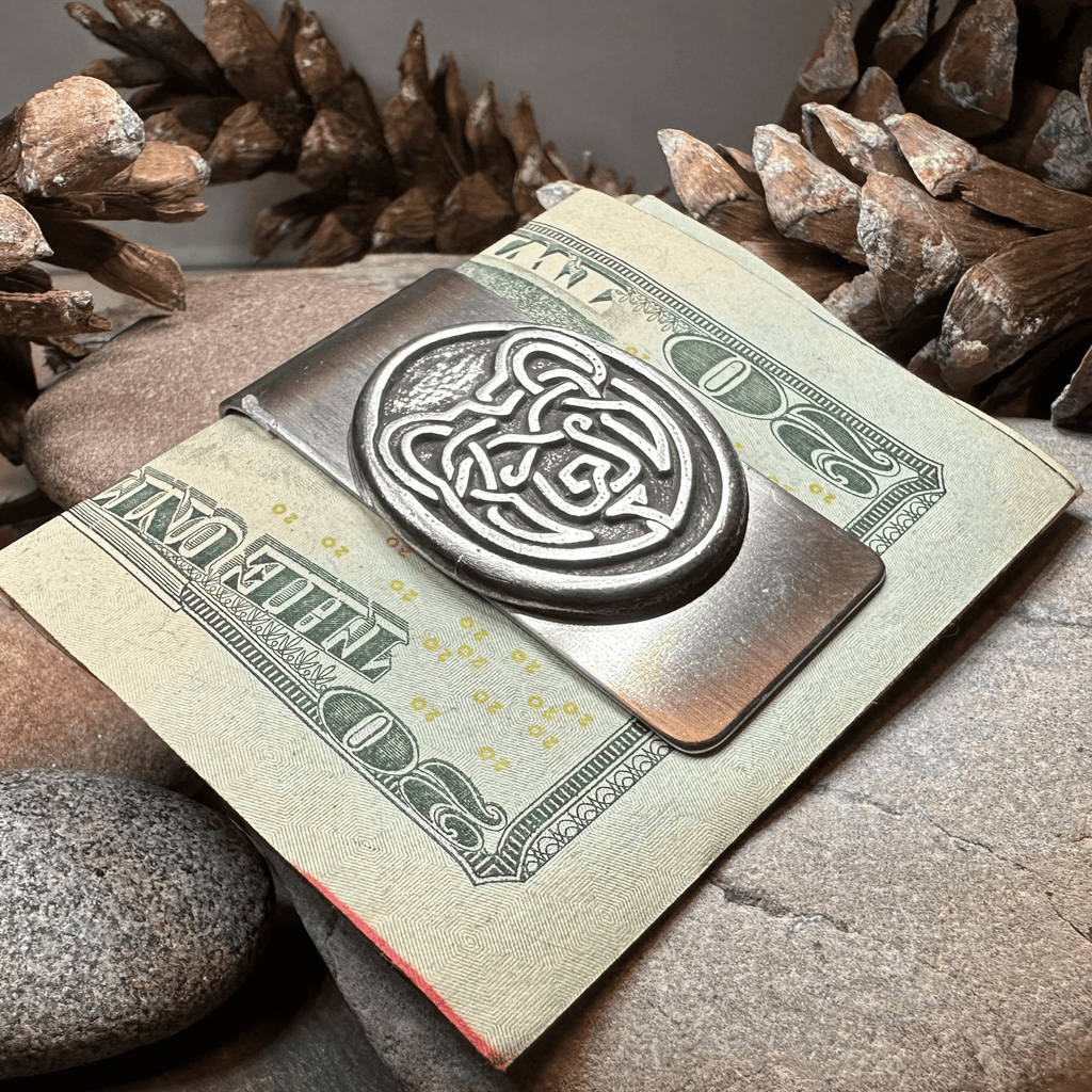 Celtic Bear Money Clip Money Clip La Vie Bien Celtic Bear Money Clip