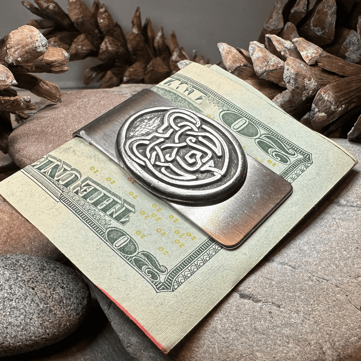 Celtic Bear Money Clip Money Clip La Vie Bien Celtic Bear Money Clip