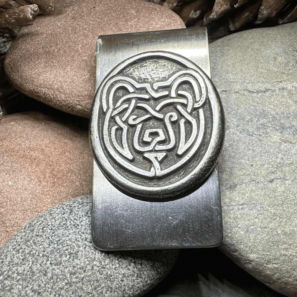 Celtic Bear Money Clip Money Clip La Vie Bien Celtic Bear Money Clip