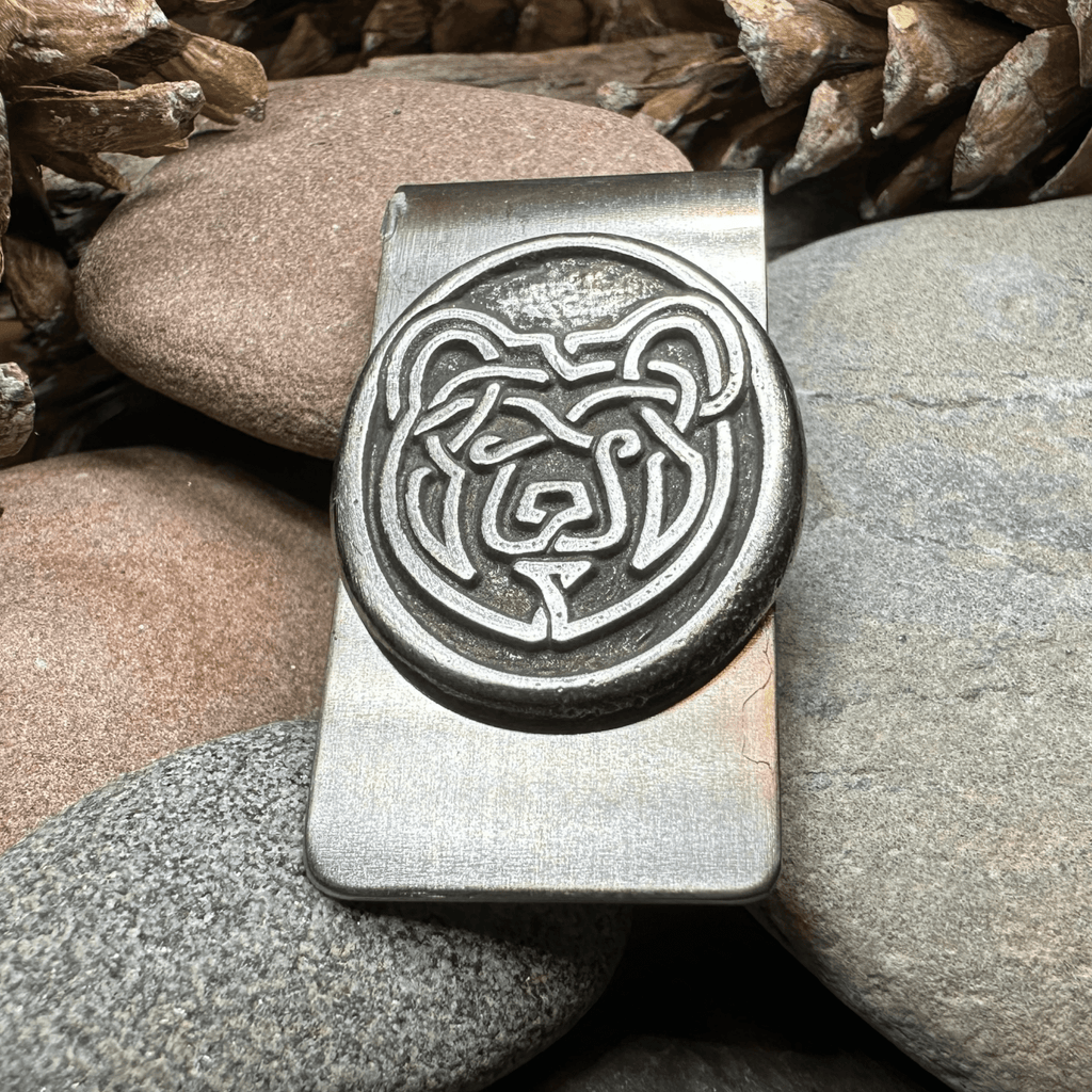 Celtic Bear Money Clip Money Clip La Vie Bien Celtic Bear Money Clip