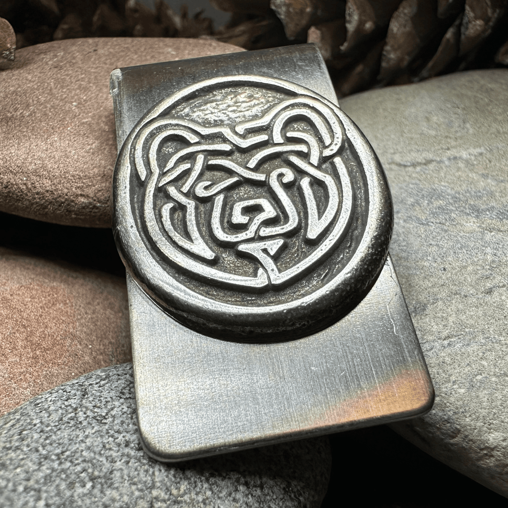 Celtic Bear Money Clip Money Clip La Vie Bien Celtic Bear Money Clip