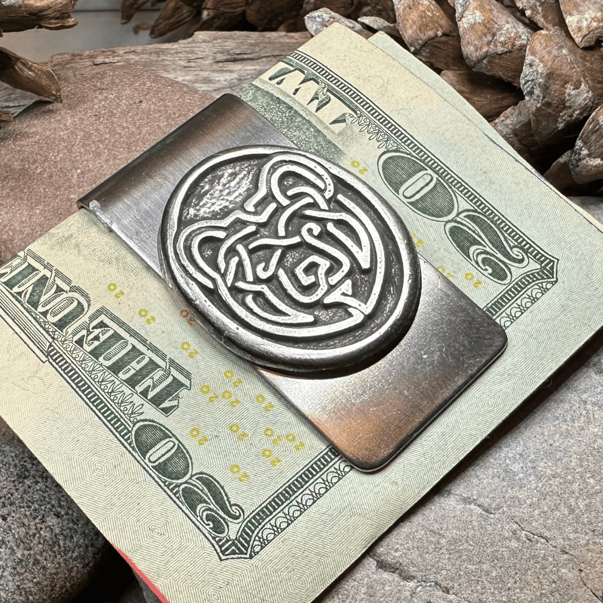 Celtic Bear Money Clip Money Clip La Vie Bien Celtic Bear Money Clip